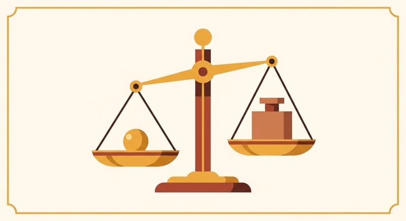 Abstract geometric fragments in warm gold and deep brown tones suggesting shattered myths